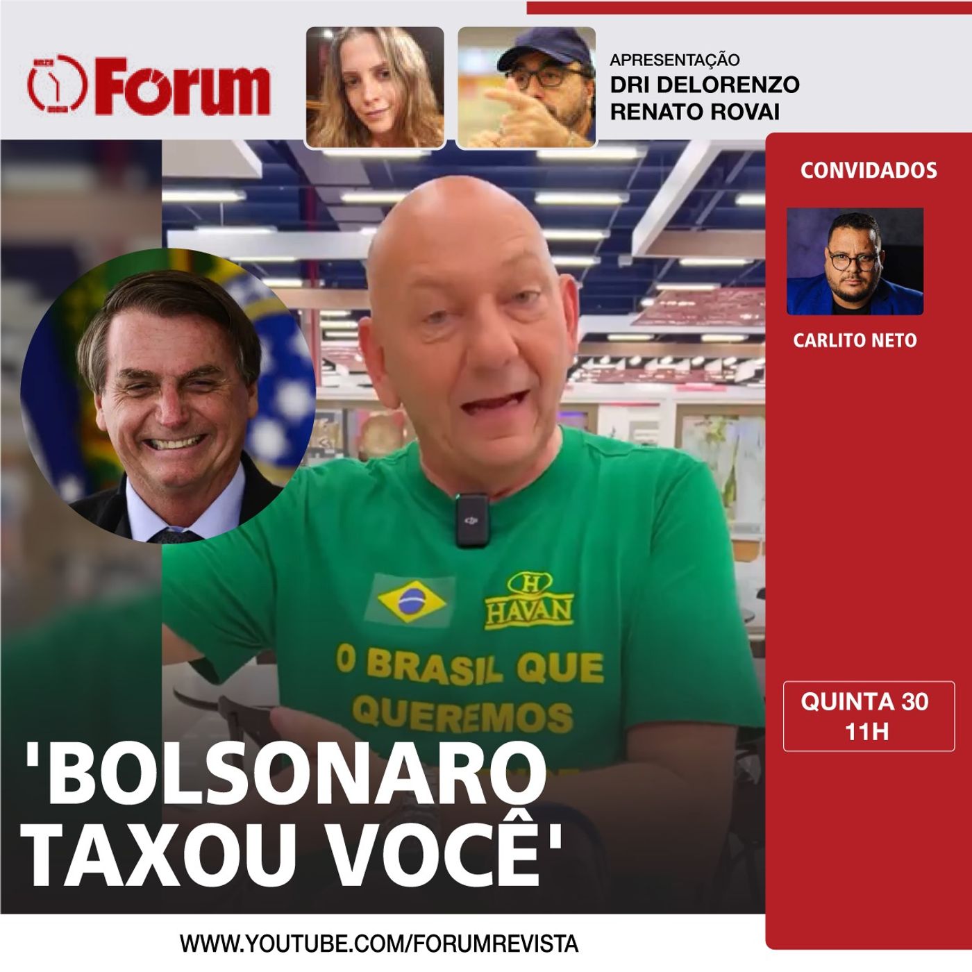 "Bolsonaro taxou você” viraliza | Lula muda rumo com Congresso | Barroso livra juíza da Lava Jato episode artwork