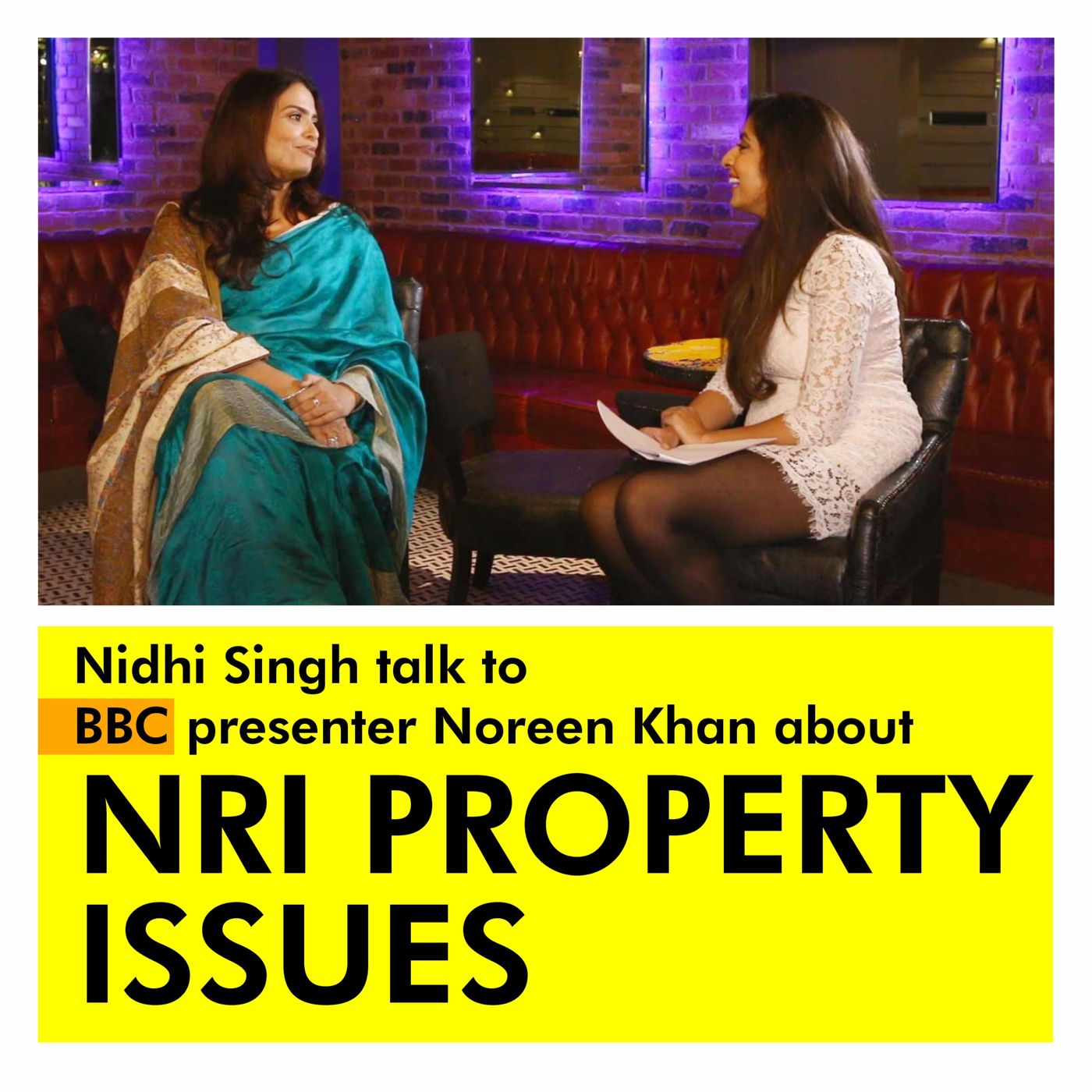 Nidhi Singh talk to BBC presenter Noreen Khan about NRI property issues - Podcast podcast artwork