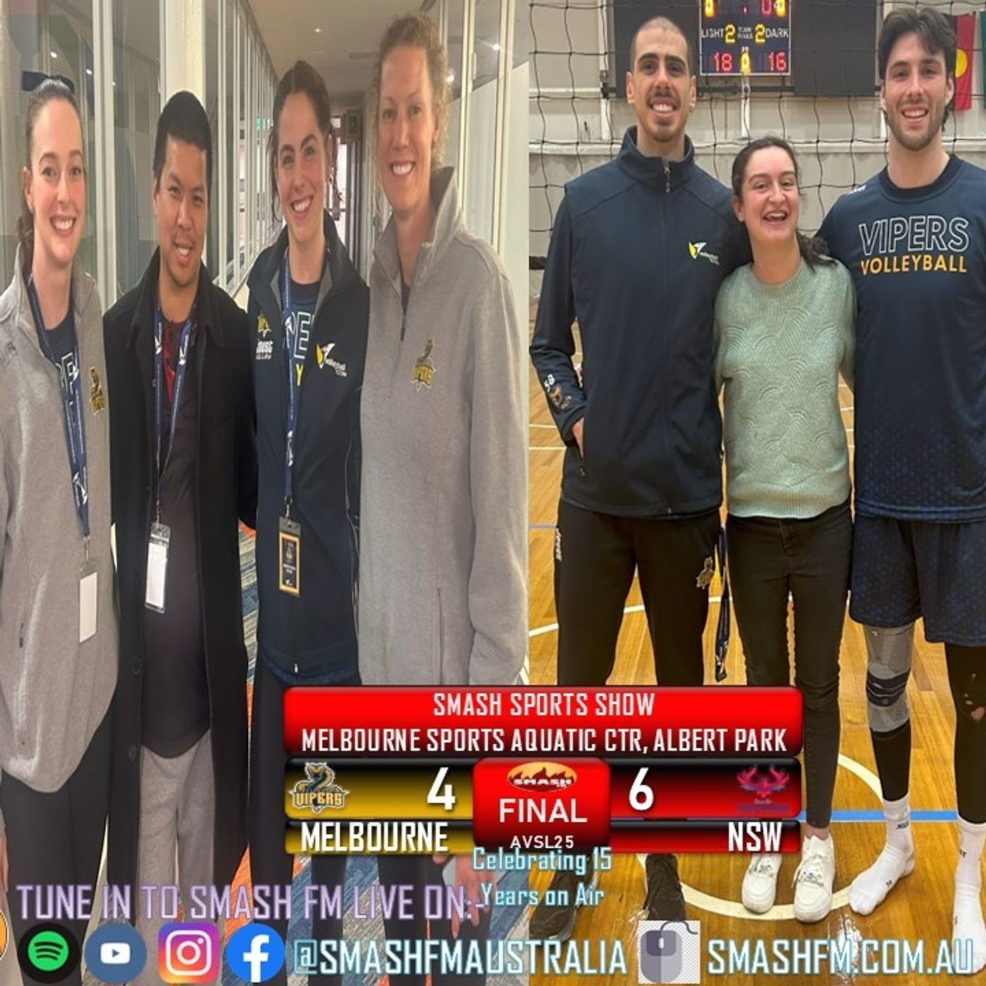 SSS15THYR: Melbourne Vipers AVSL25 Women’s & Men’s Post Game Interviews 200925