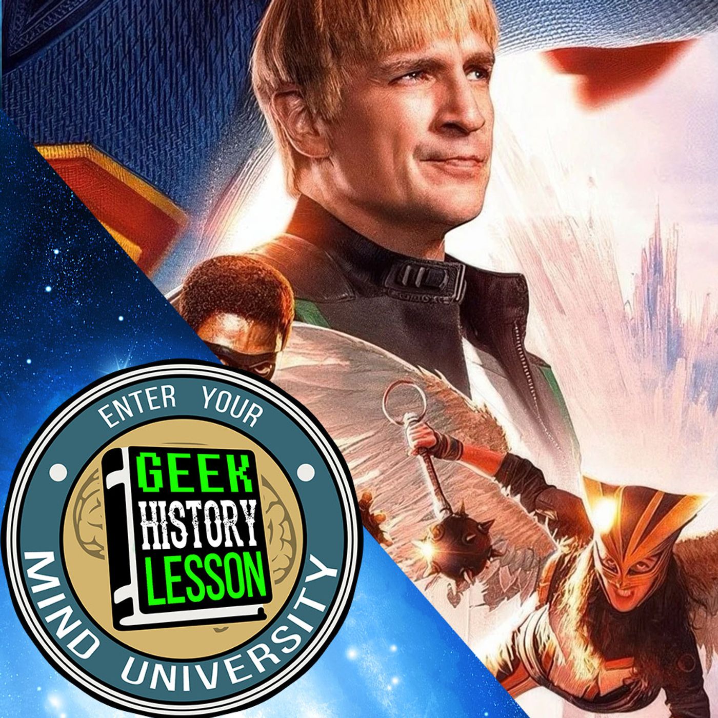 Justice Gang MEGA EPISODE (Mister Terrific, Guy Gardner, Hawkman, Supergirl)