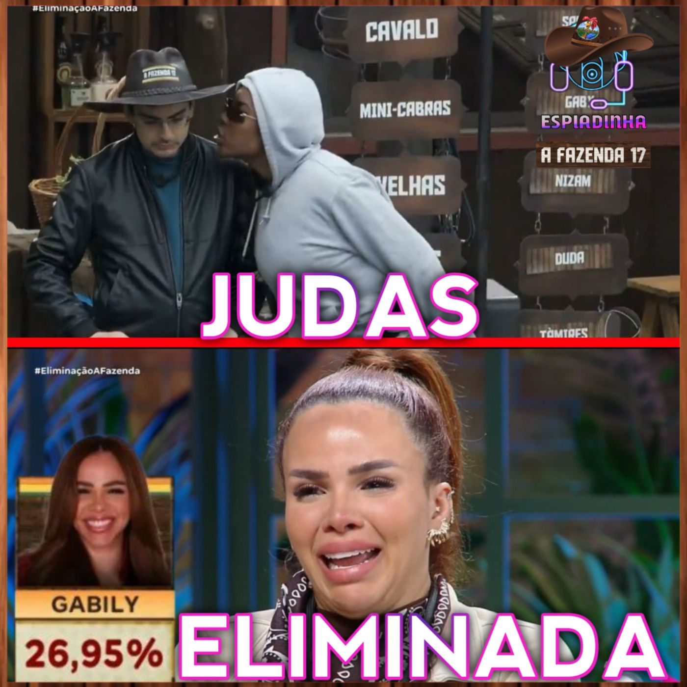 Gabily foi a primeira eliminada! + Carol chamou o Dudu de JUDAS! | A Fazenda 17