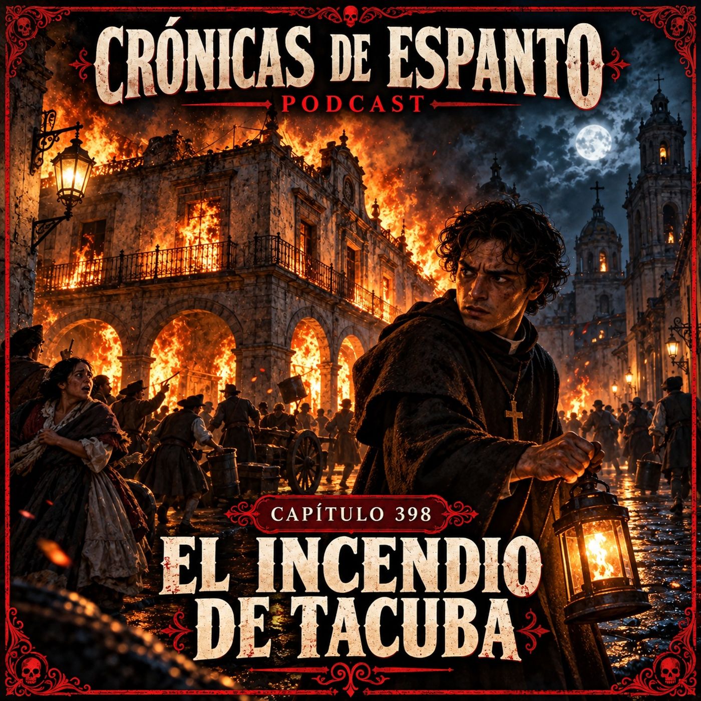 Portada de Crónicas de espanto.