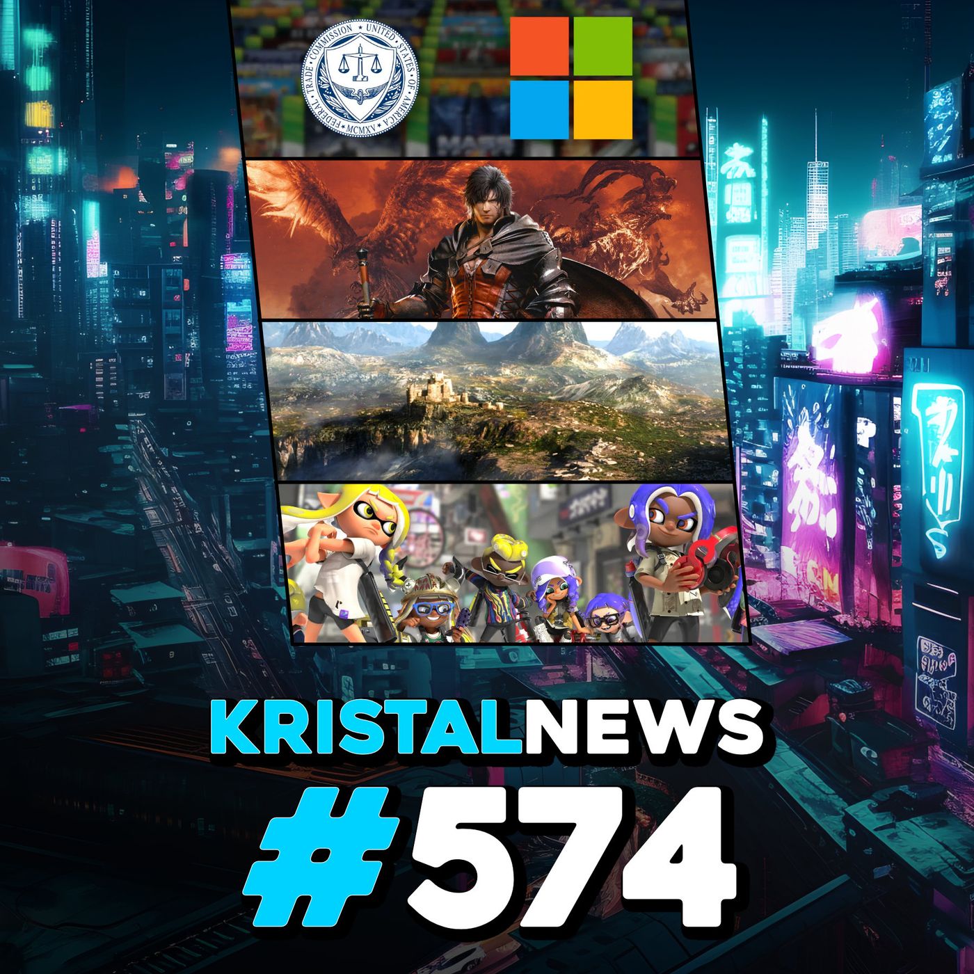"Nintendo NON CONCORRENTE di Microsoft"?! | Final Fantasy 16, vendite "TIEPIDE"? ▶ #KristalNews 574 episode artwork