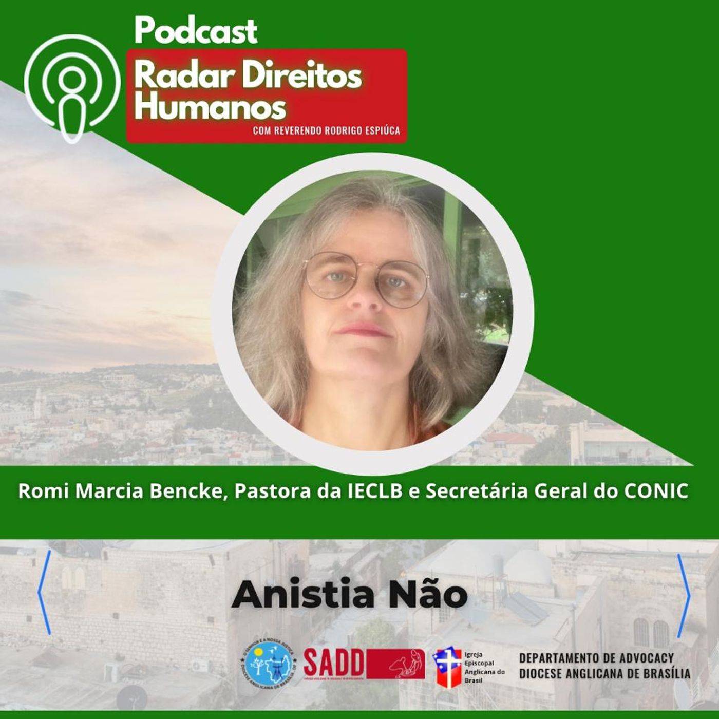 #002 - Anistia Não, com a Pra. Romi Bencke episode artwork
