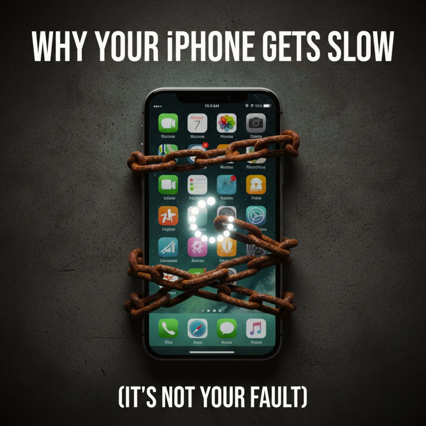 WHY Your iPhone Gets SLOW (It's Not Your Fault)