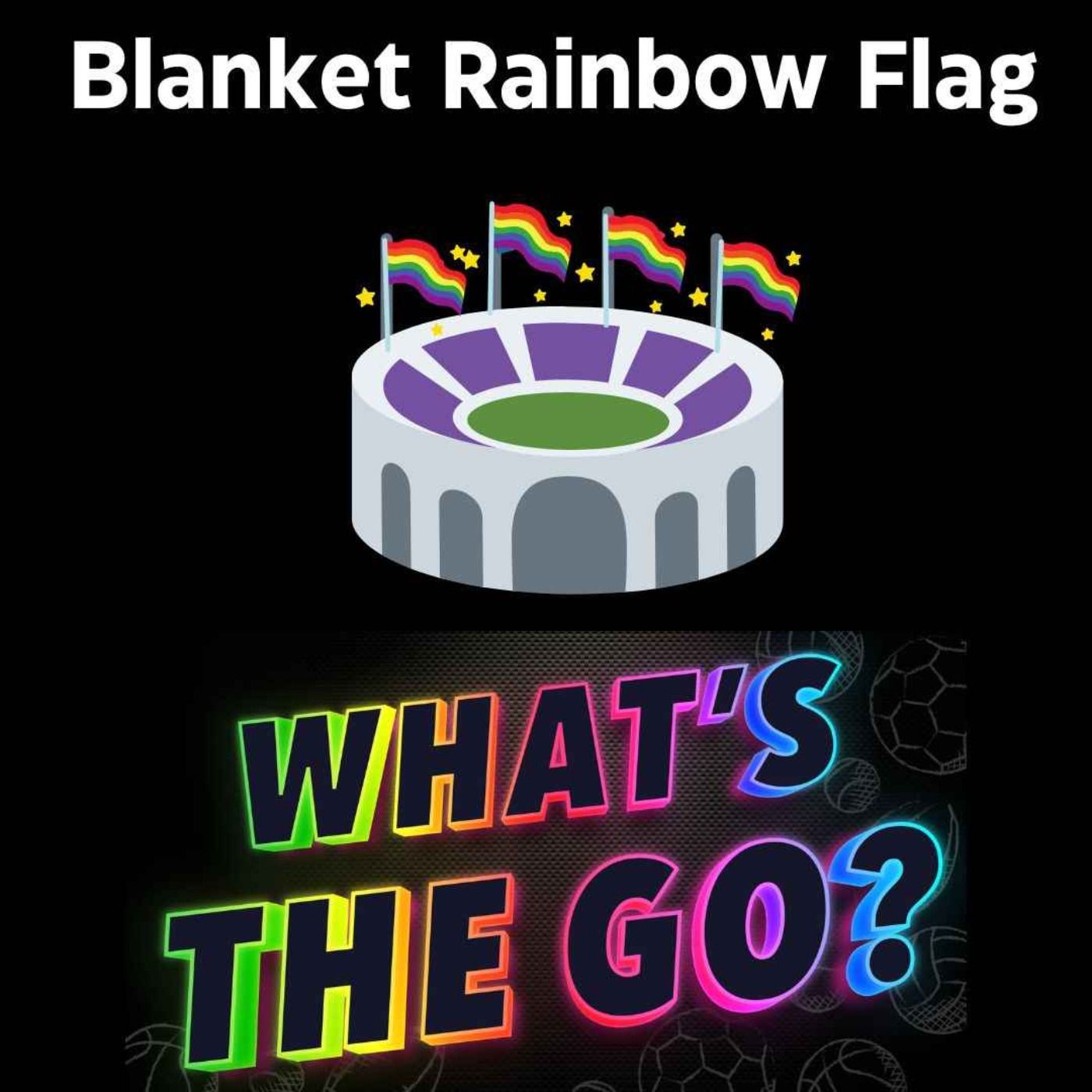Blanket Rainbow Flag