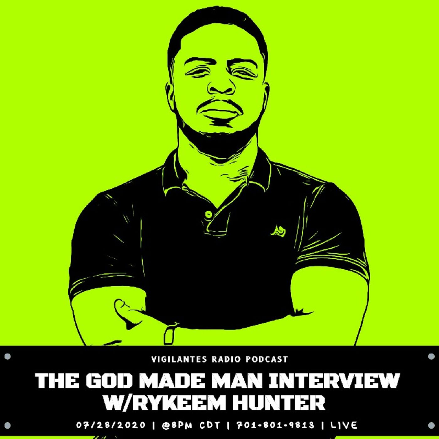 The God Made Man Interview w/Rykeem Hunter. Image