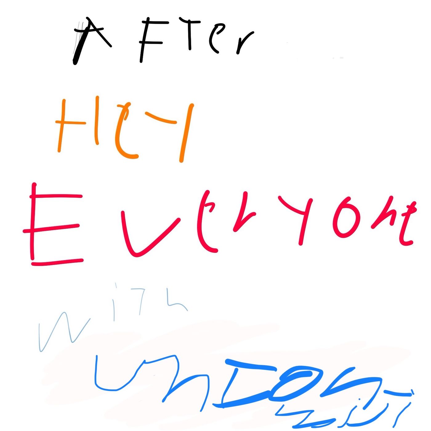 After hey everyone with Chion Miji