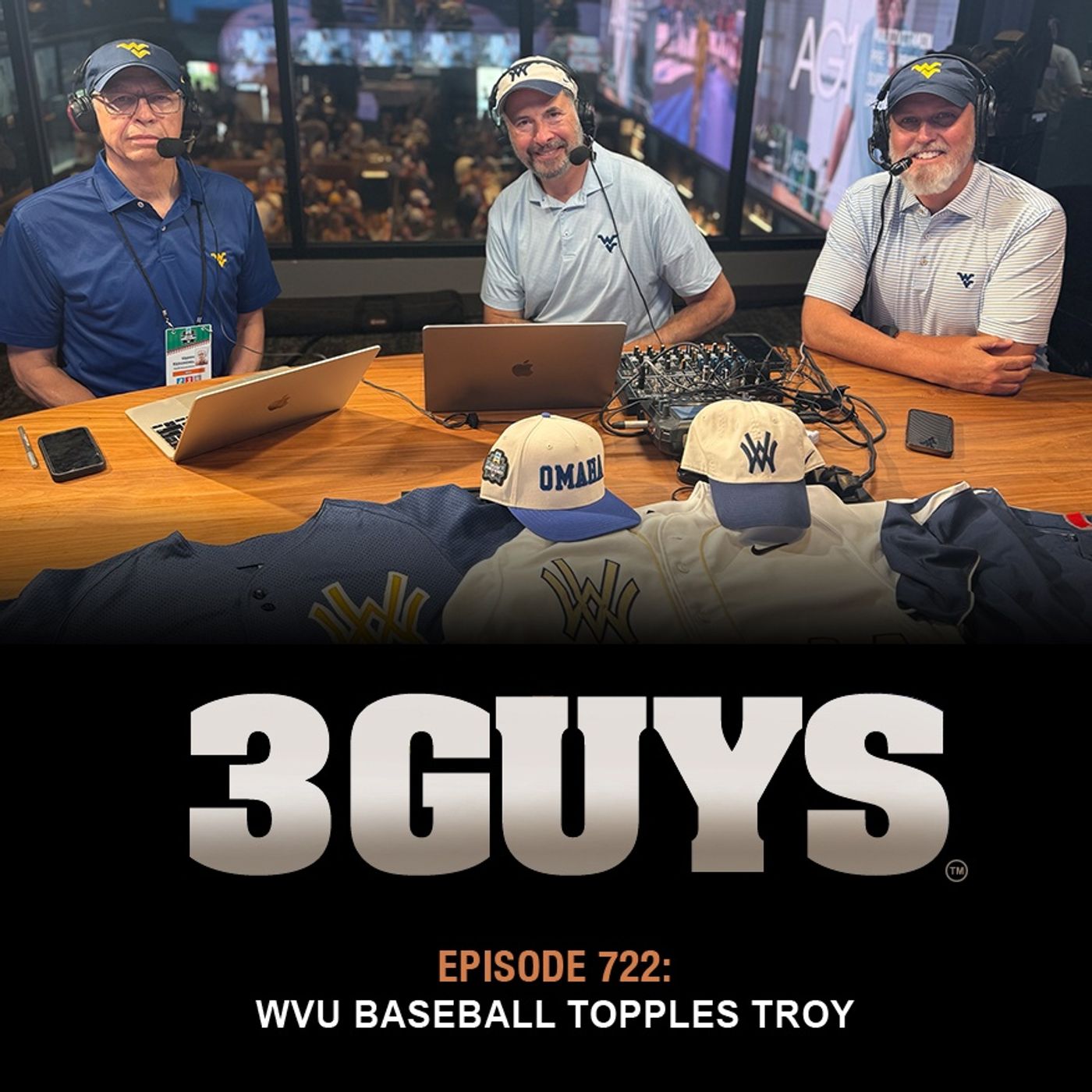 3 Guys Before the Game - WVU Baseball Topples Troy (Episode 722) episode artwork