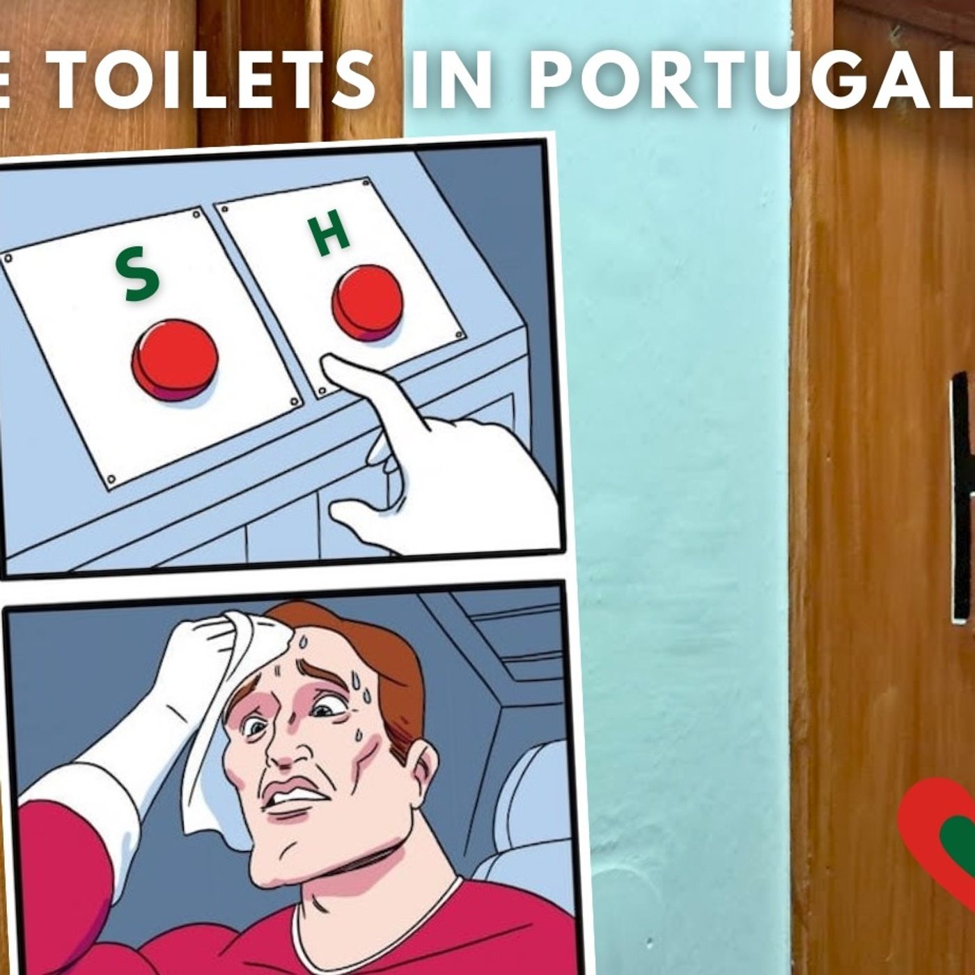 Navigating Gender Symbols in Public Restrooms? A Common Confusion in Portugal! #portugal #gender #toilets