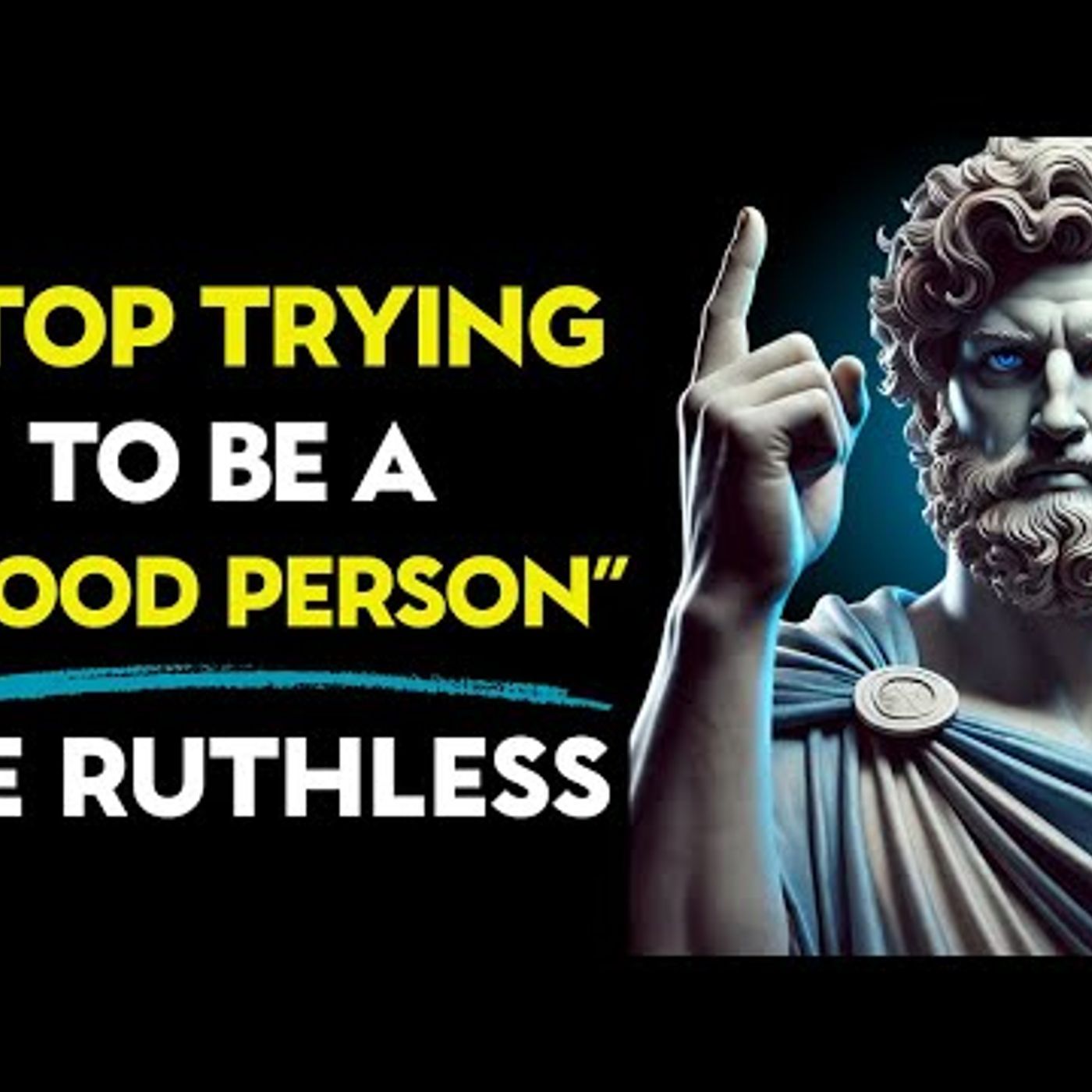 Trying to Be a GOOD PERSON Will Break You—Unless You Do This _ Stoic Philosophy episode artwork