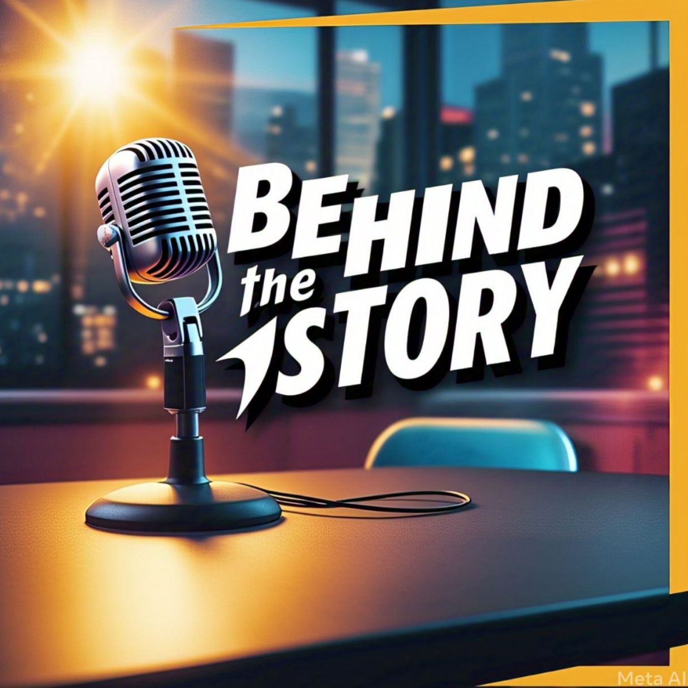 Behind the Story podcast artwork