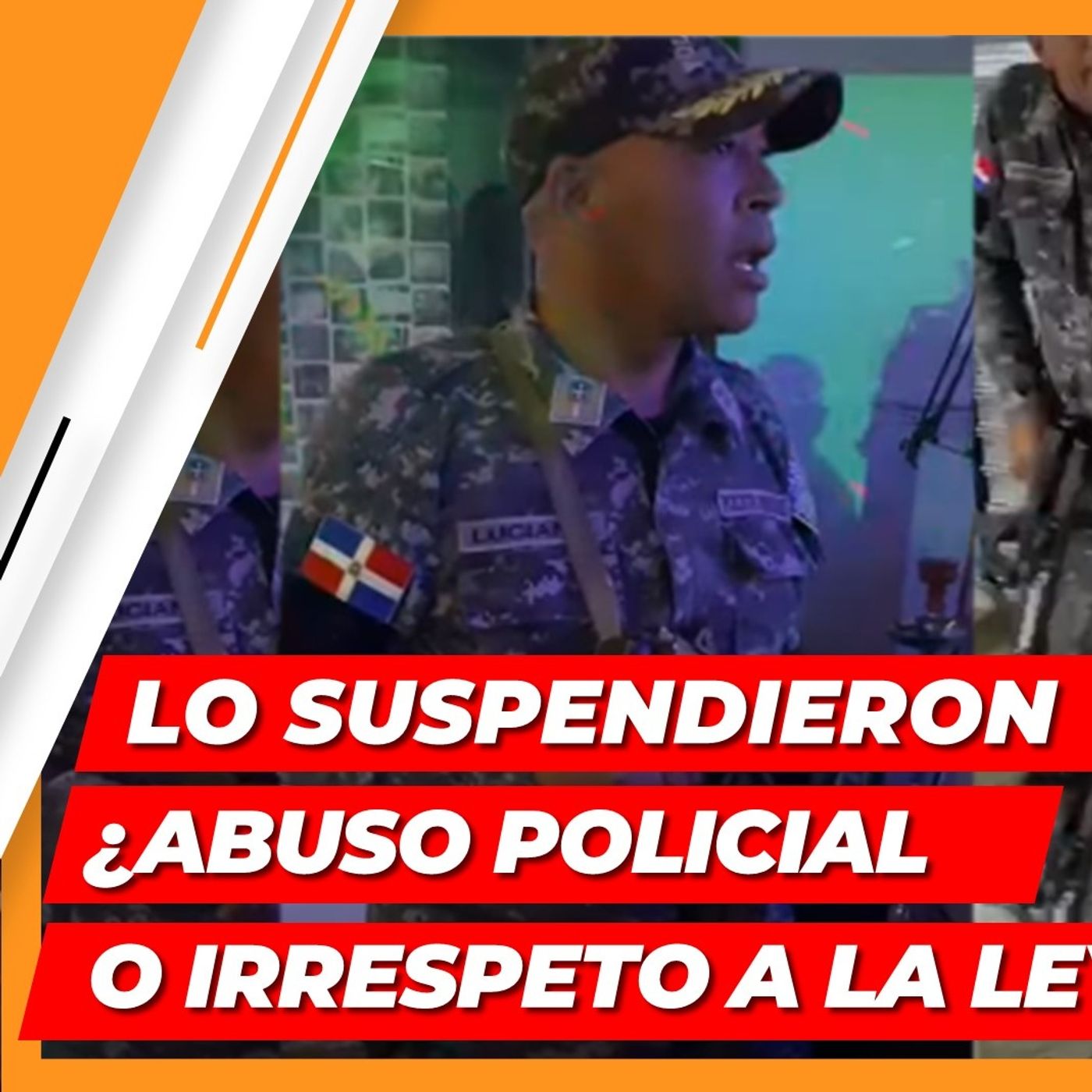 SUSPENDEN AGENTE DE LA POLICÍA NACIONAL POR SACAR ARMA DE FUEGO episode artwork