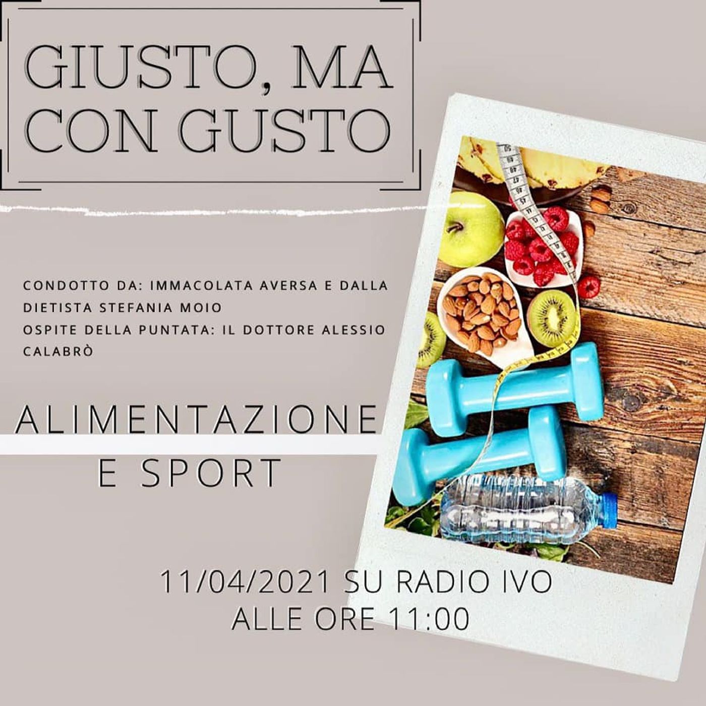 Giusto ma con gusto