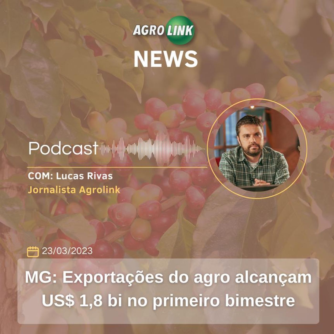 Agronegócio responde por mais de 1/3 das exportações em Minas Gerais episode artwork
