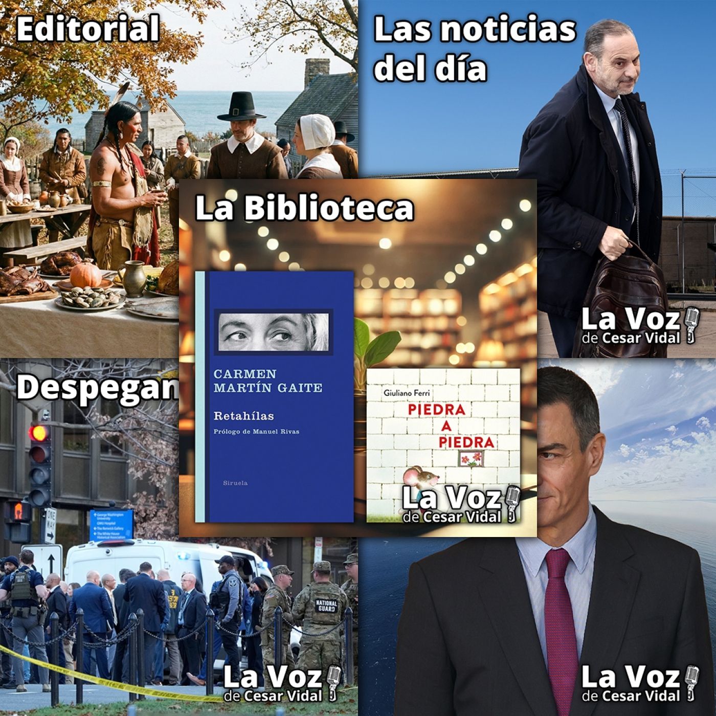 Programa Completo de La Voz de César Vidal - 27/11/25 episode artwork
