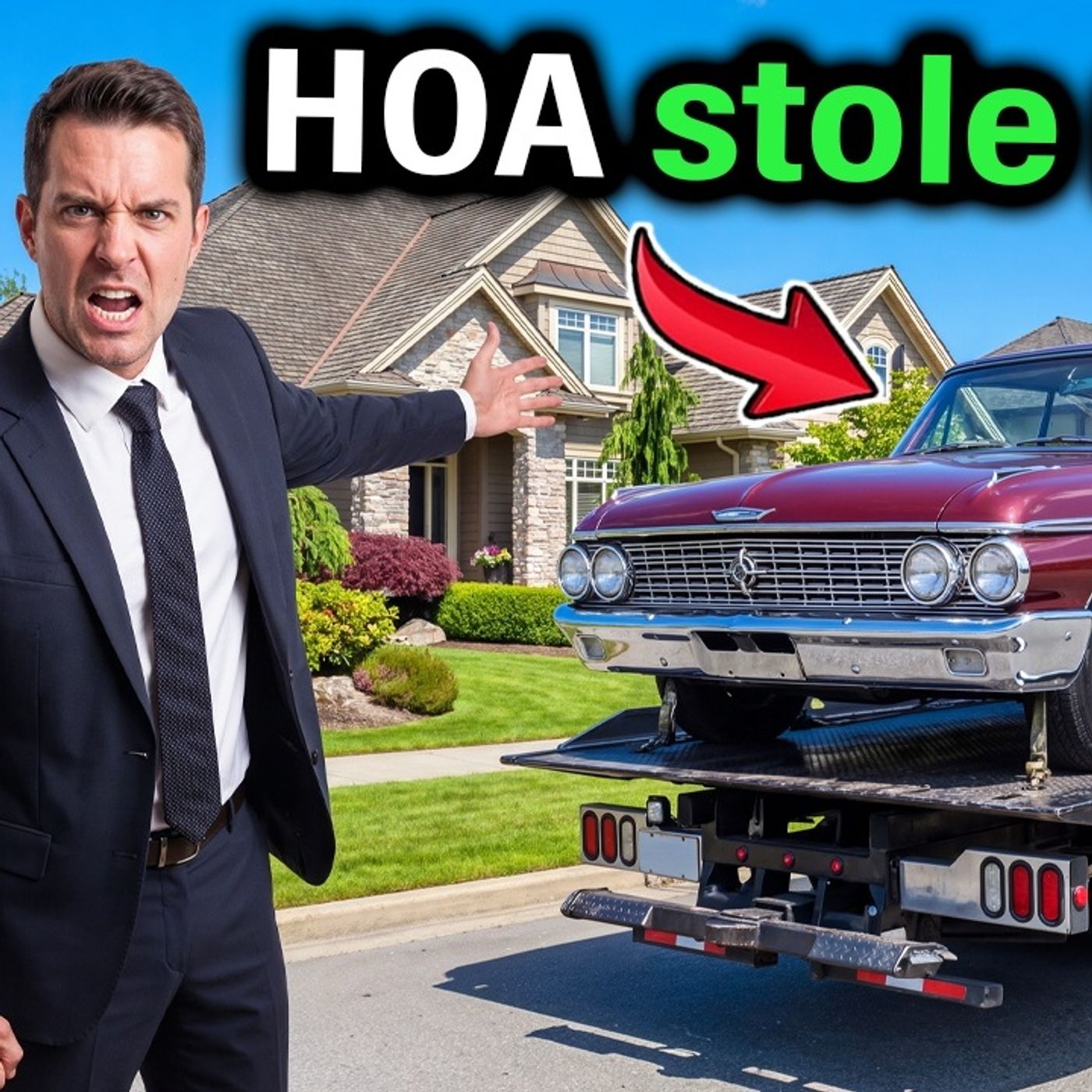 HOA Karen SOLD my 1962 Ford Galaxie while I was gone.. Unaware I’m a Lawyer!
