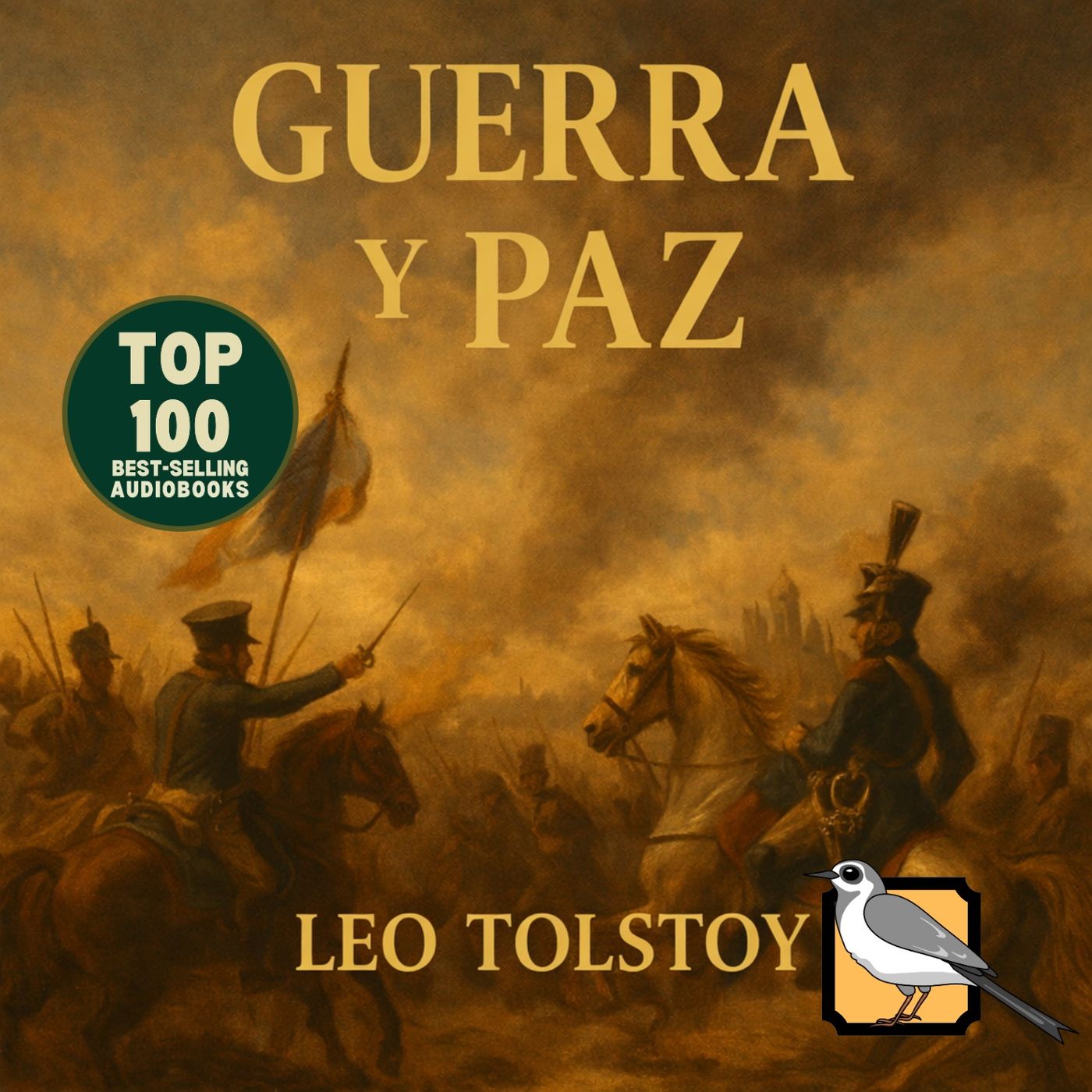 Guerra y paz (León Tolstói) cover art