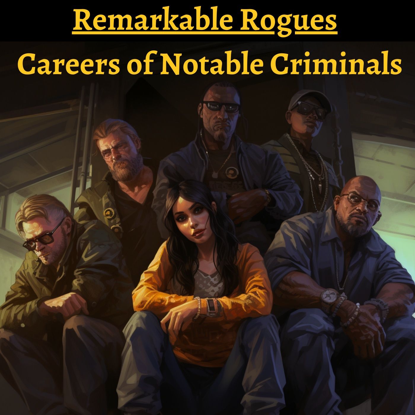 Remarkable Rogues - Careers of Criminals podcast artwork
