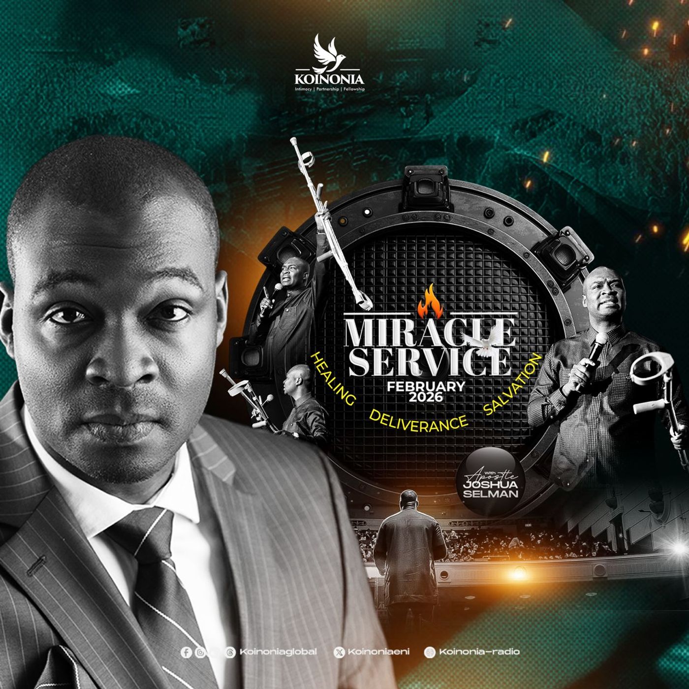 FEBRUARY 2026 MIRACLE SERVICE WITH APOSTLE JOSHUA SELMAN