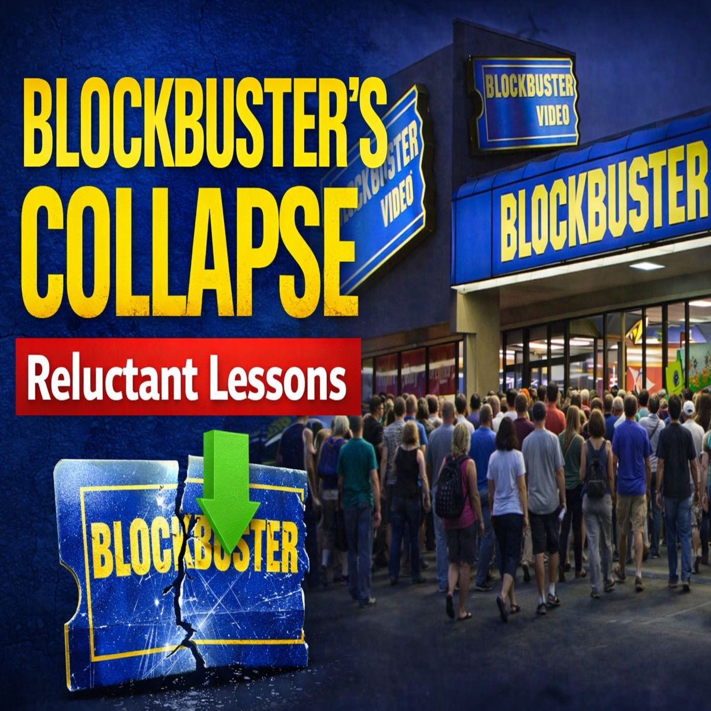 Reluctant Lessons: Where Businesses Go Wrong – Blockbuster: From 9,000 Stores to Bankruptcy - Episode 3