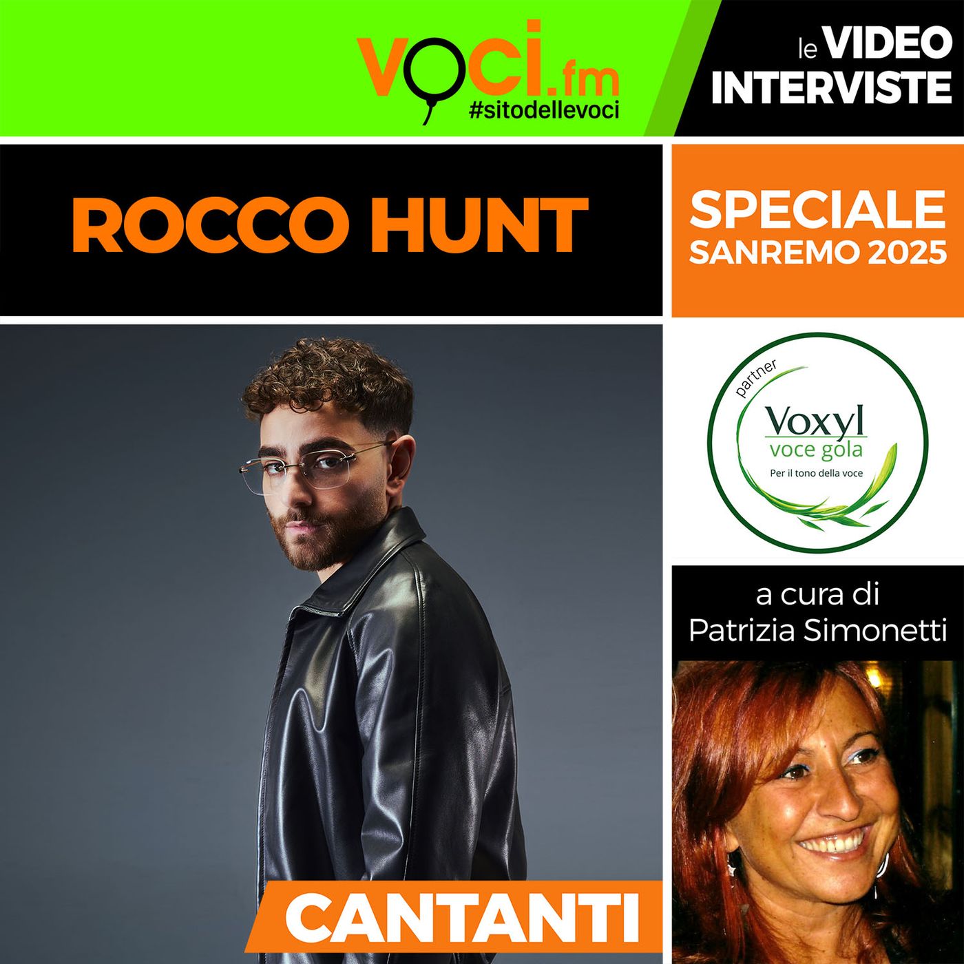 SANREMO 2025: ROCCO HUNT su VOCI.fm - clicca PLAY e ascolta l'intervista episode artwork