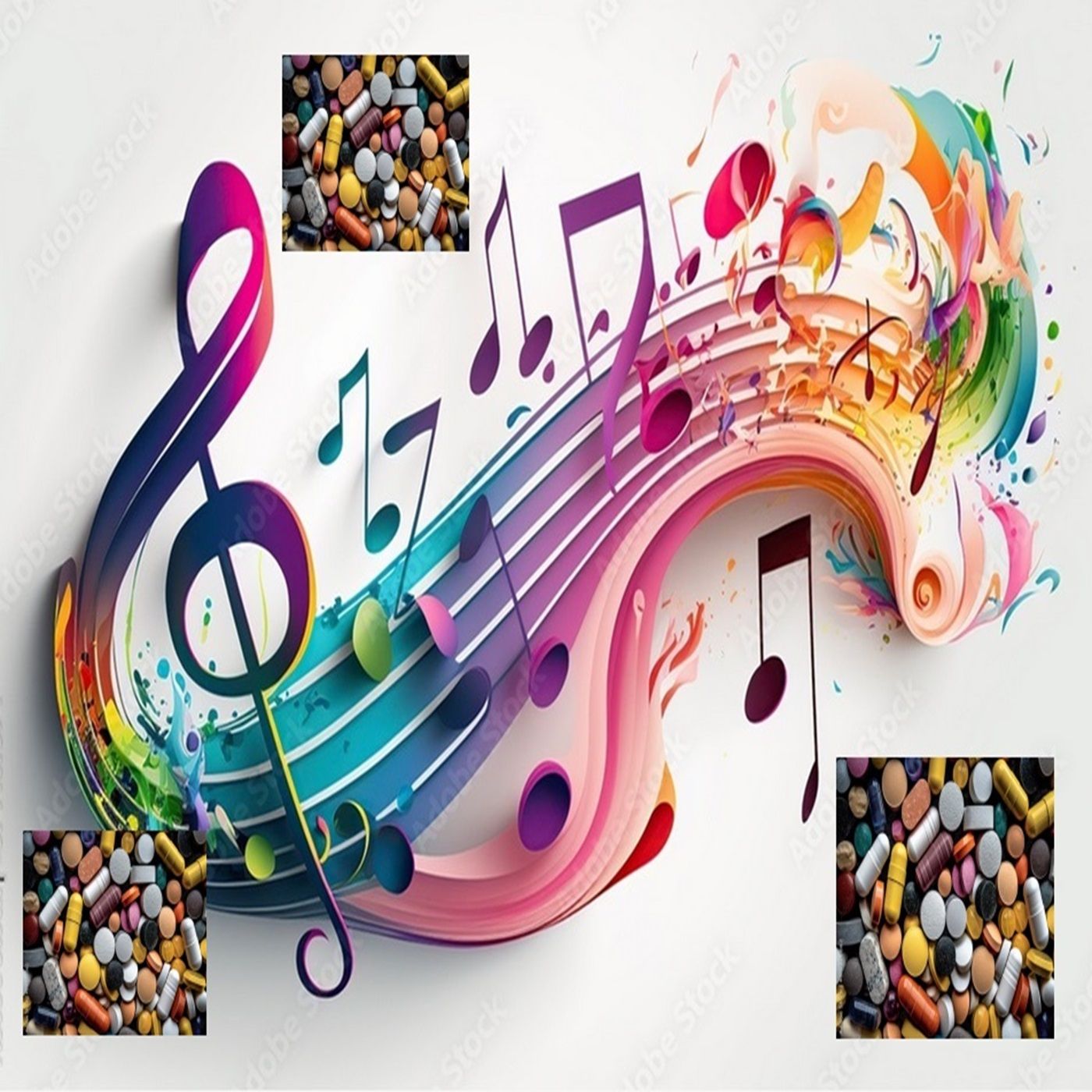 Music Might Be Best With Your Medication.  On Staccato episode artwork