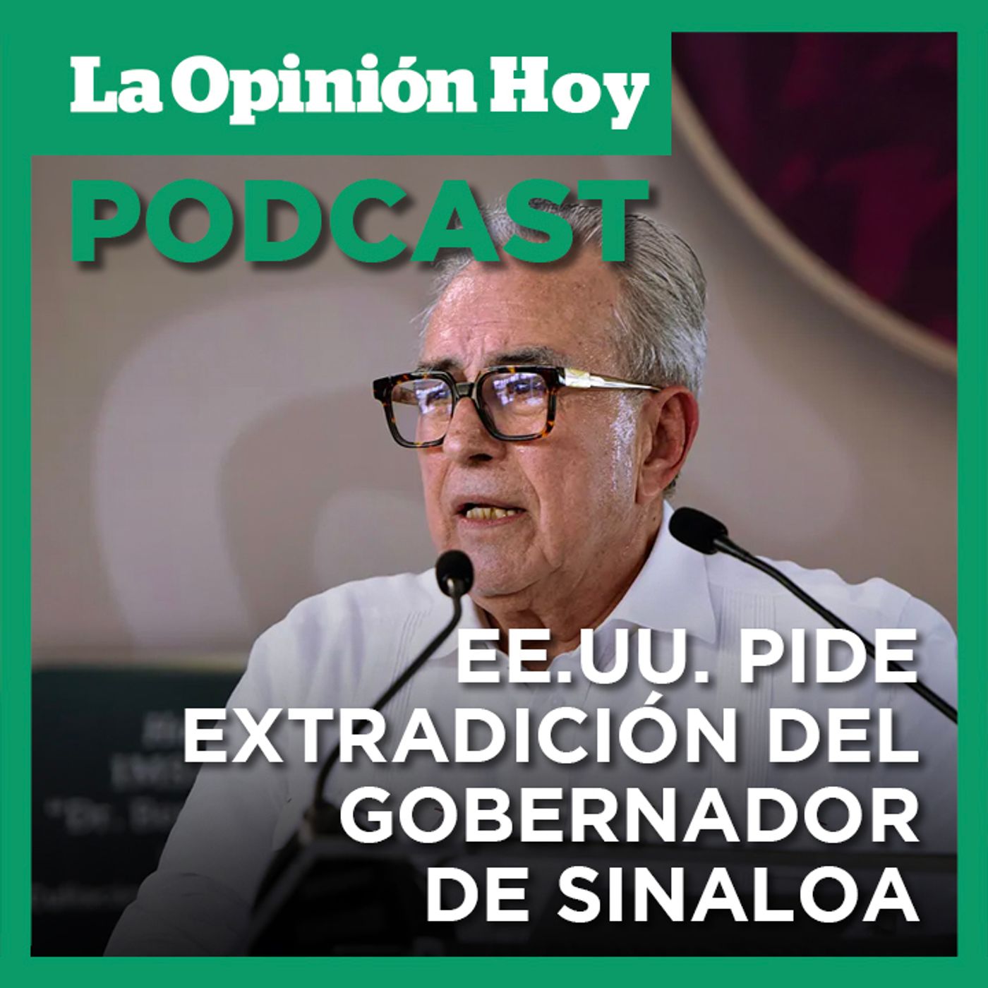 EE.UU. pide extradición de Rubén Rocha Moya.