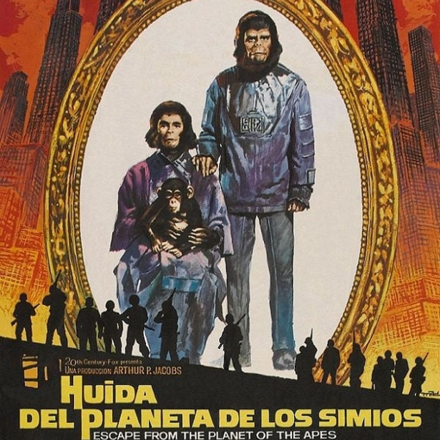 Huida del planeta de los simios episode artwork