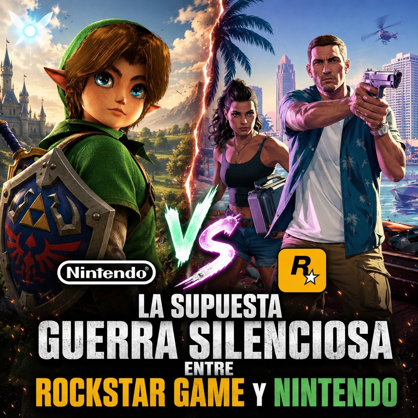 Ocarina of Time y GTA rivales silenciosos episode artwork