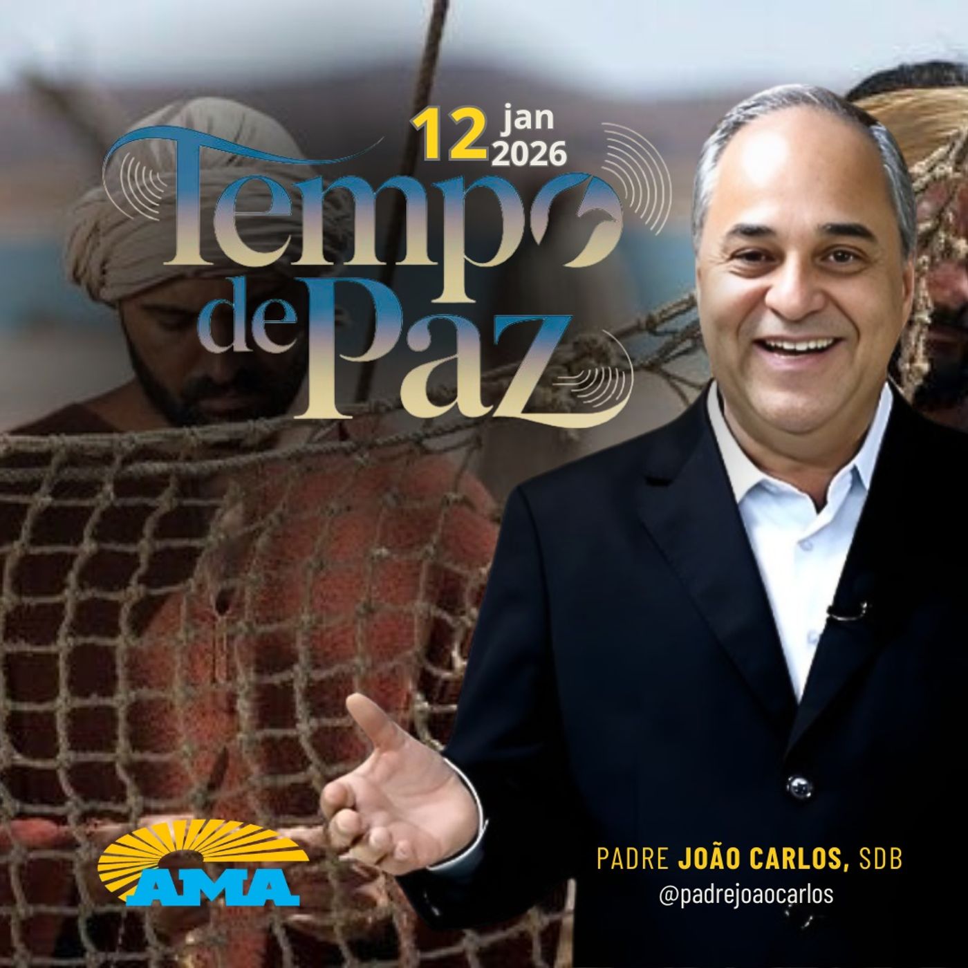 12/01/26 - Programa Padre João Carlos | Tempo de Paz
