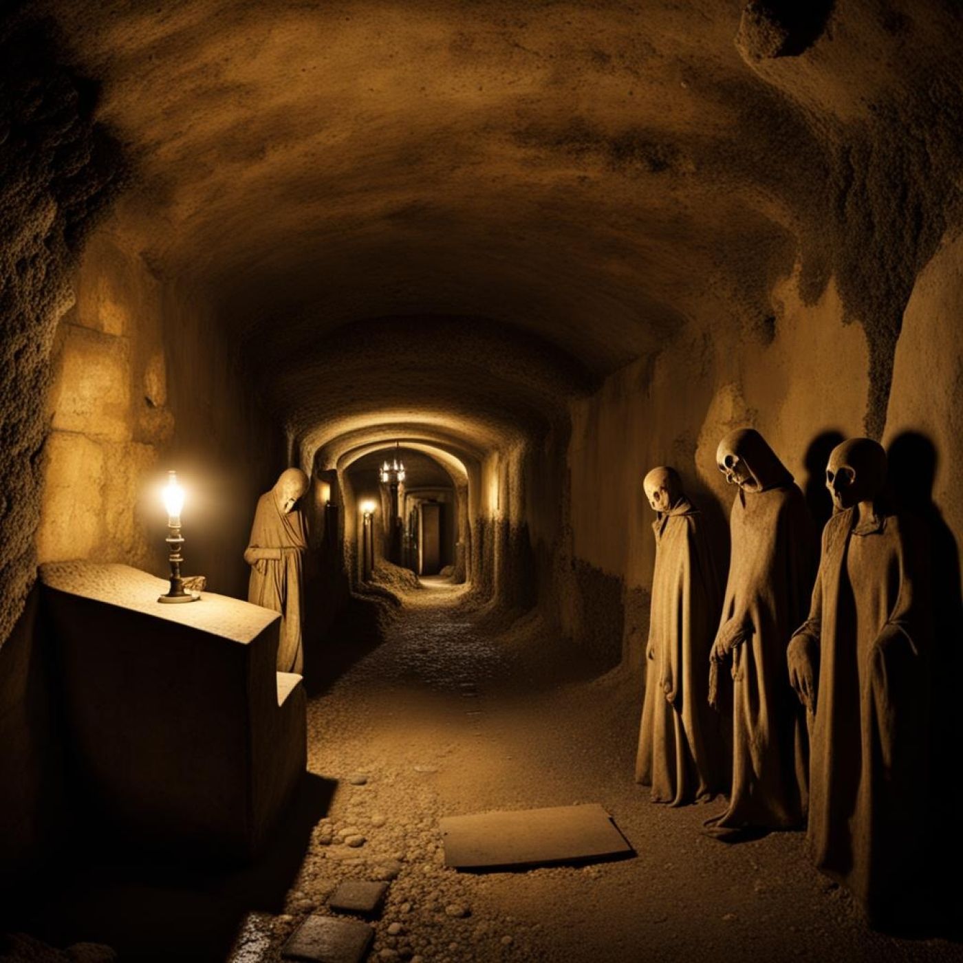 Episodio 114 - ¿Qué se oculta bajo el cielo de Paris?. Misterios de las catacumbas. El mayor cementerio subterráneo. episode artwork