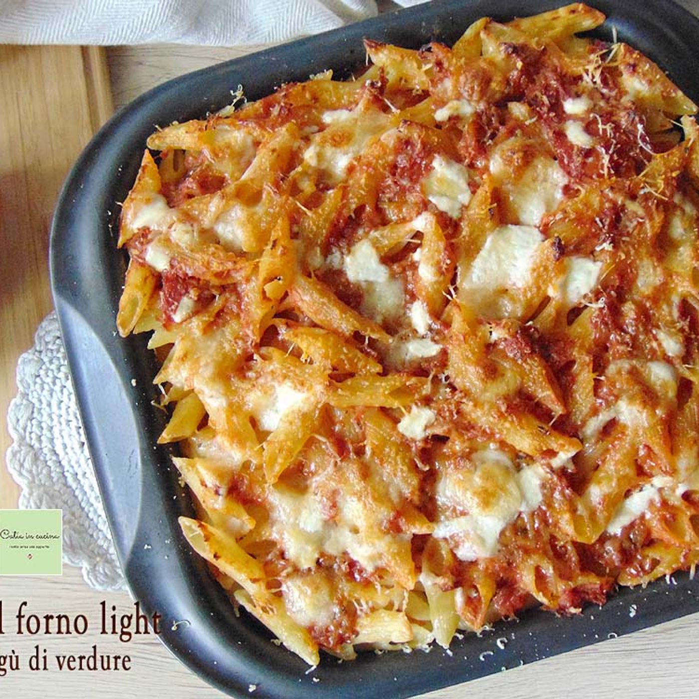 Pasta al forno light con ragù di verdure episode artwork