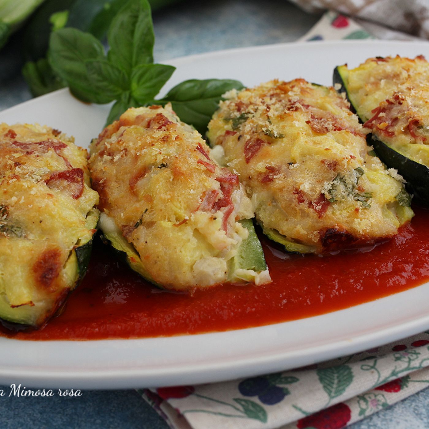 Zucchine ripiene gratinate alla pugliese ricetta antica della nonna episode artwork