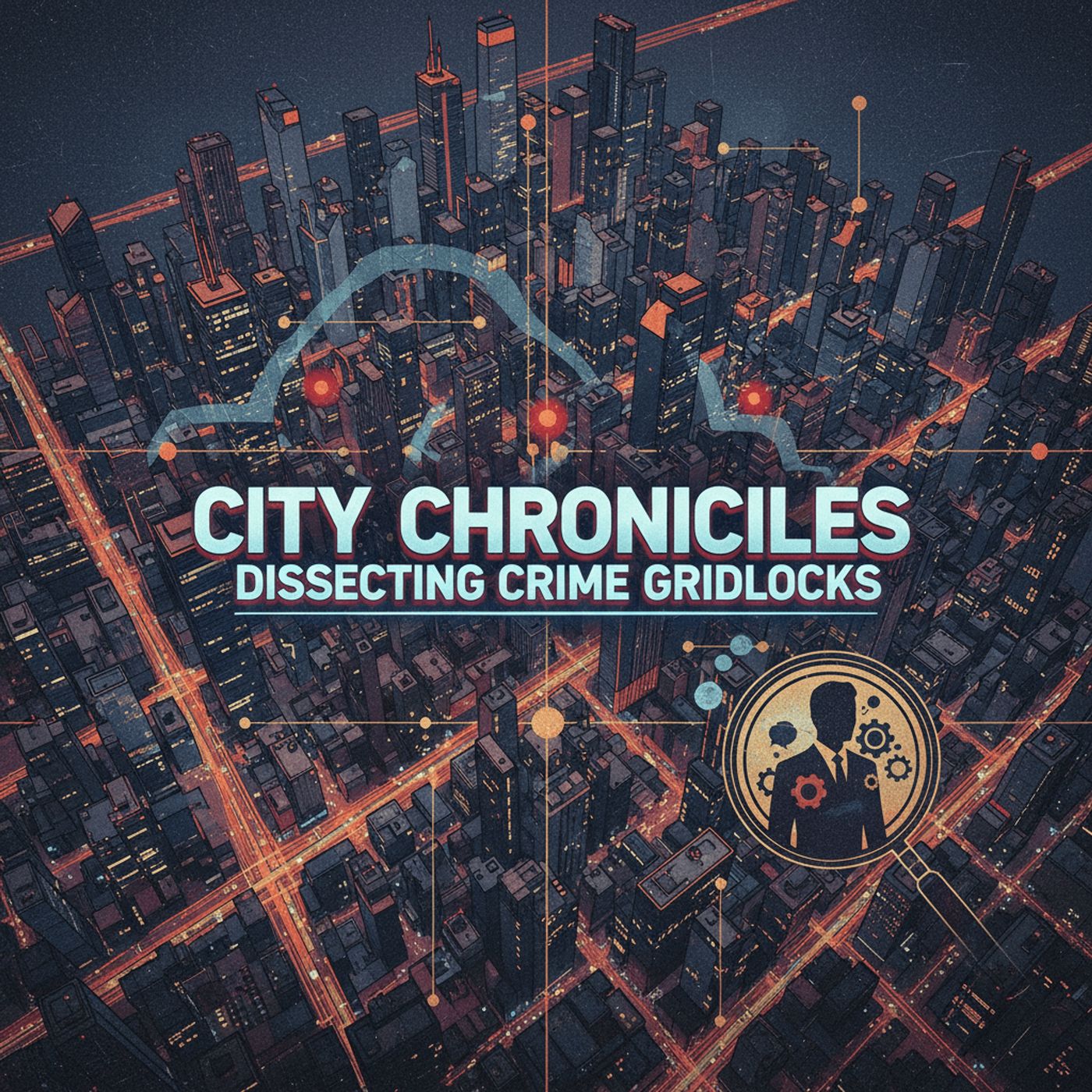 City Chronicles Dissecting Crime Gridlocks cover art