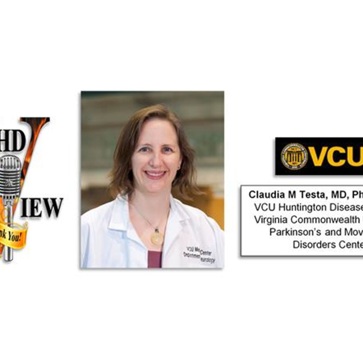 The HD View with Dr. Claudia Testa Pre-Recorded episode artwork