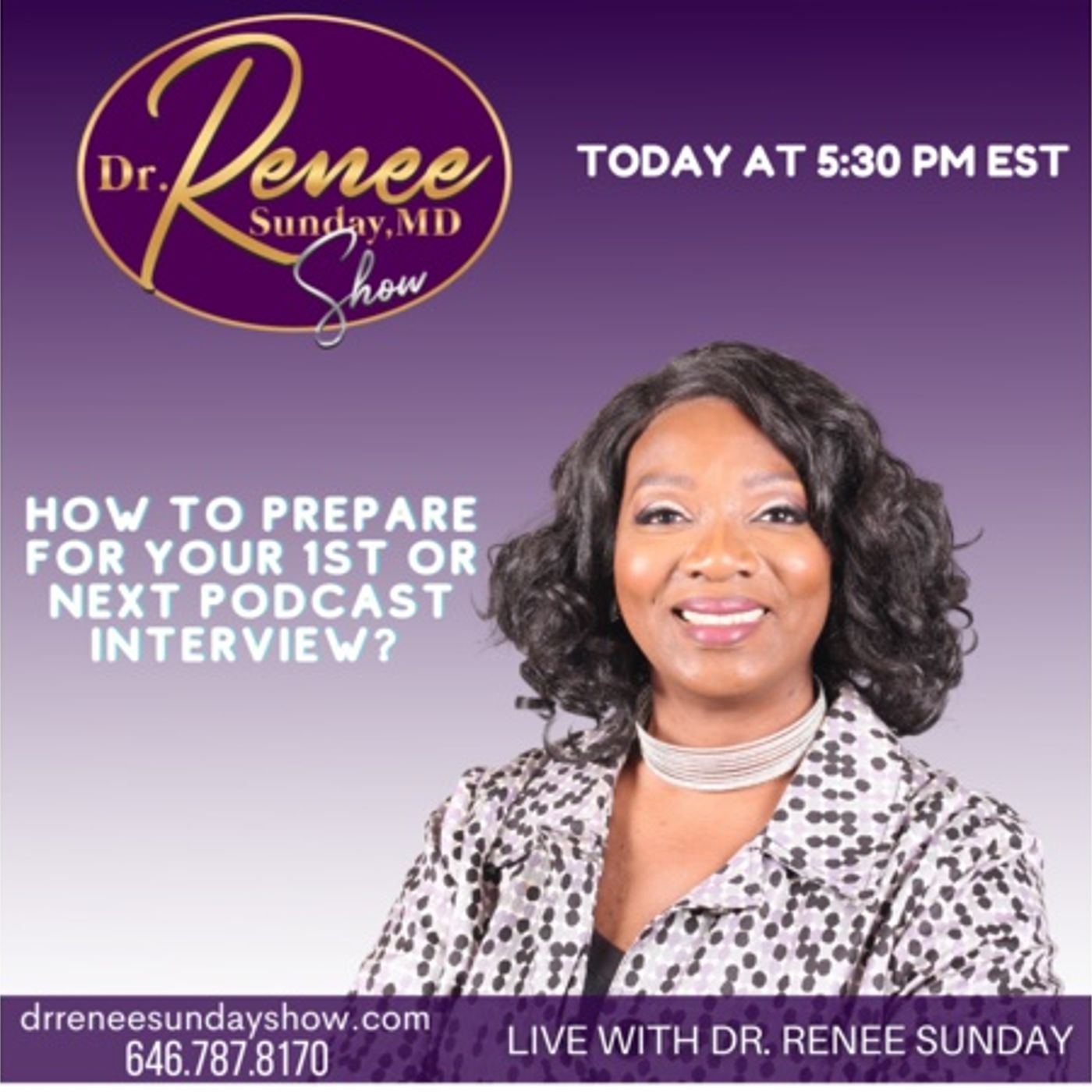 Dr. Renee Sunday\'s show