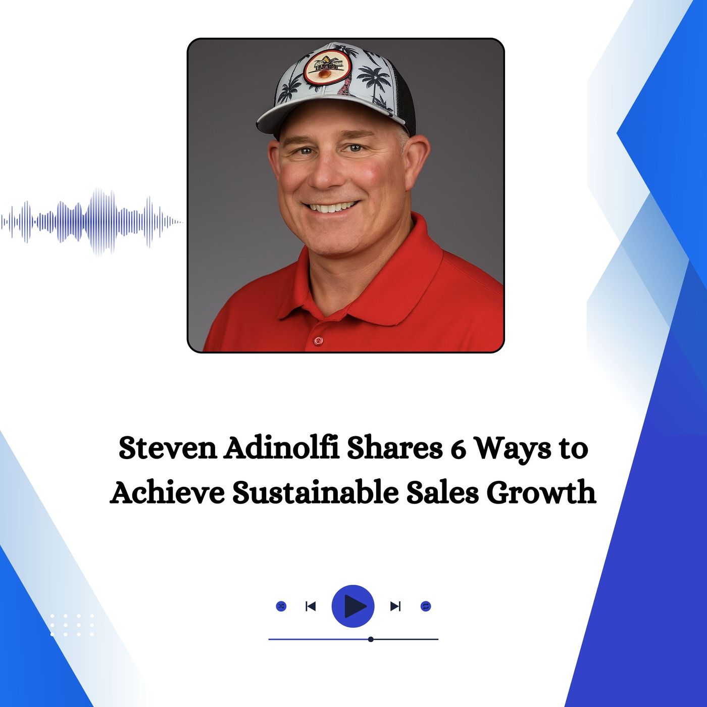 Steven Adinolfi Shares 6 Ways to Achieve Sustainable Sales Growth episode artwork