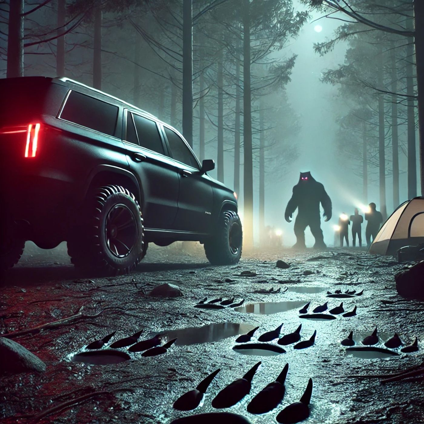 The Ozark Howler, legendary beast of Missouri’s Ozark Mountains - The Shadow Frequency episode artwork