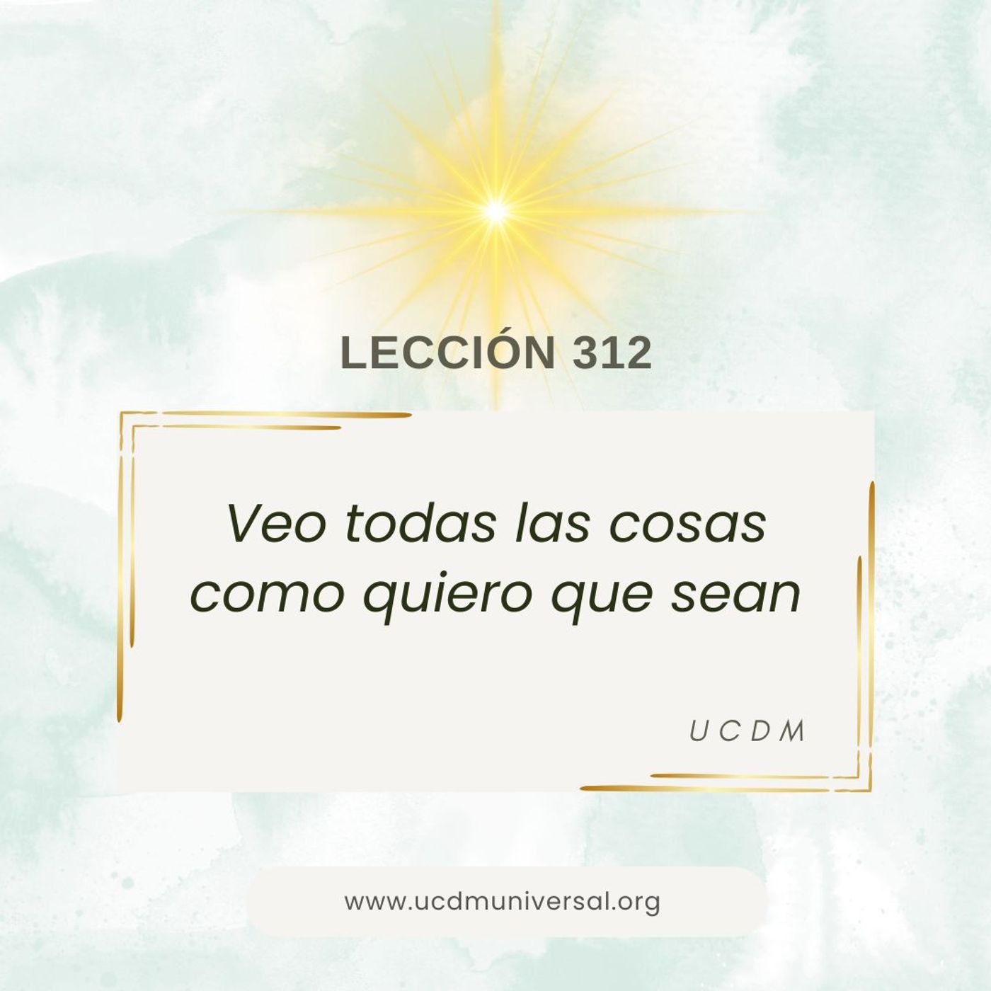 UCDM Universal LECCIÓN DEL DÍA