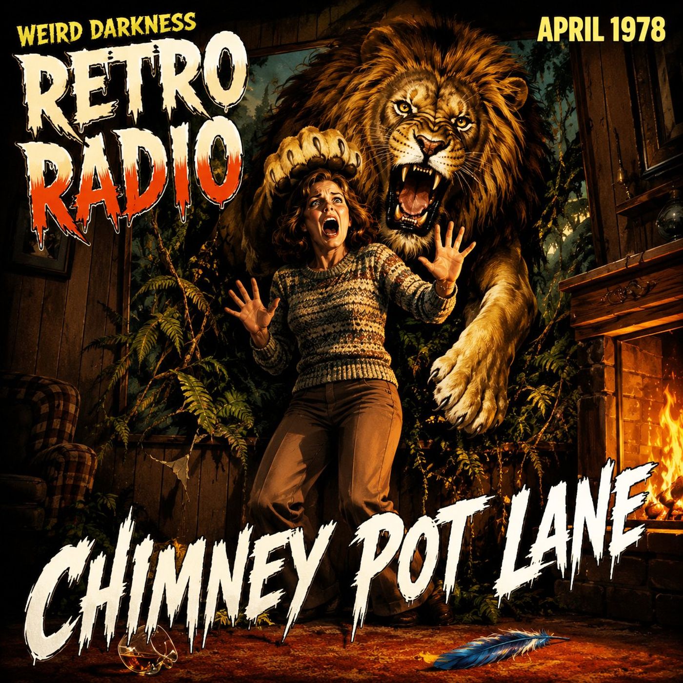 The House On Chimney Pot Lane: The Jungle In The Den, The Lion In The Wall | #RetroRadio