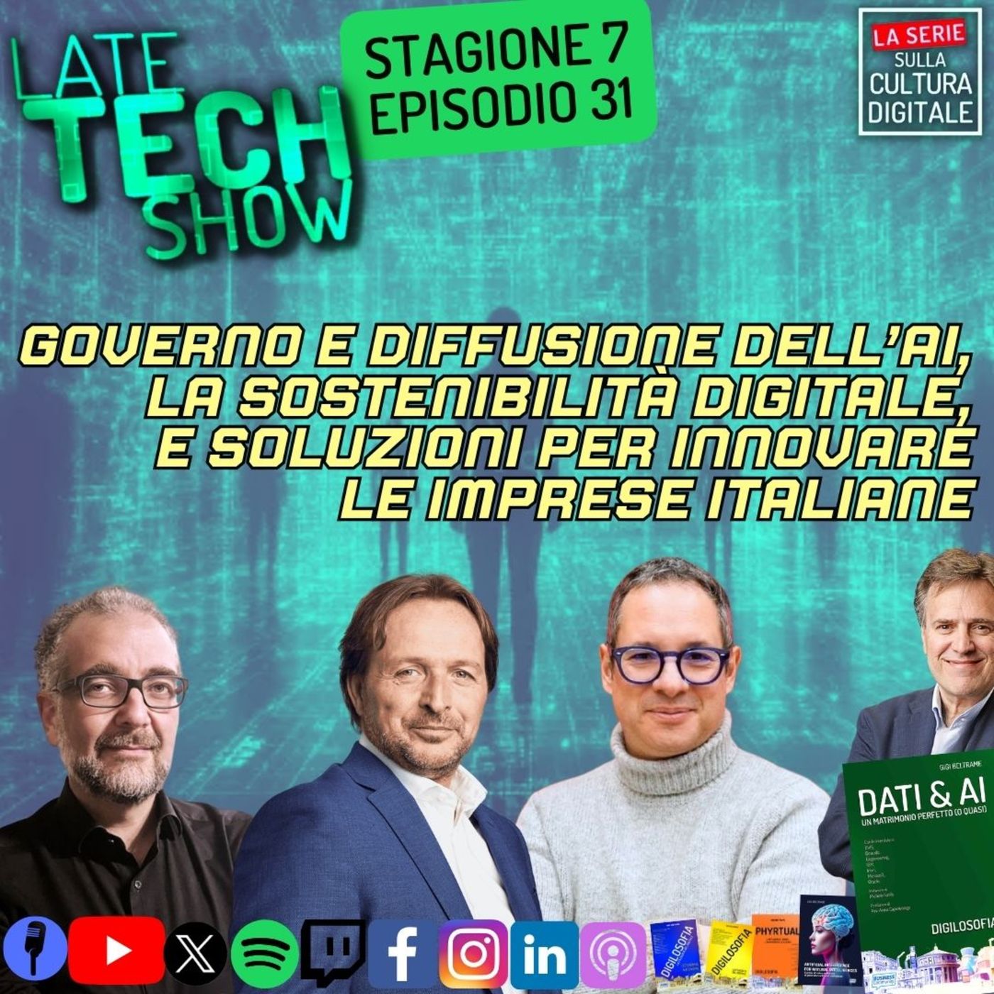 Governo e diffusione dell'AI, la sostenibilità digitale e soluzione per innovare le imprese - s07e31