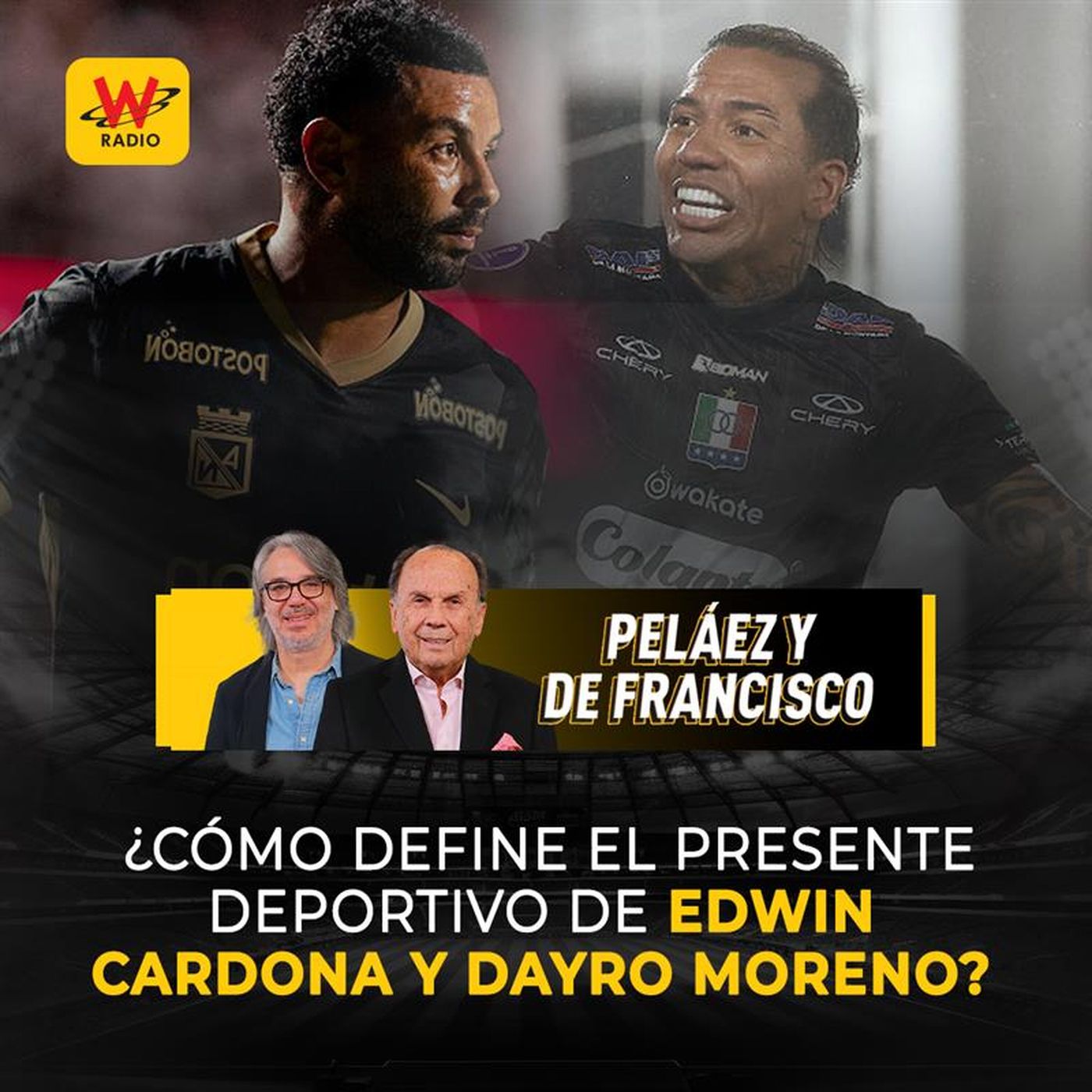 ¿Cómo define el presente deportivo de Edwin Cardona y  Dayro Moreno?