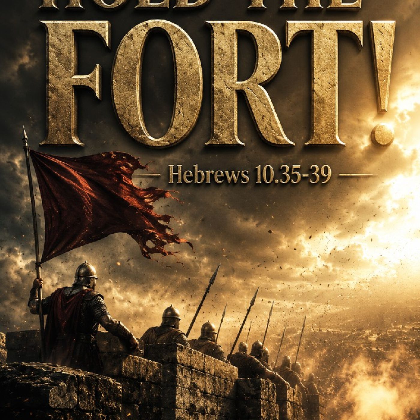 HOLD THE FORT! Hebrews 10.35-39 episode artwork
