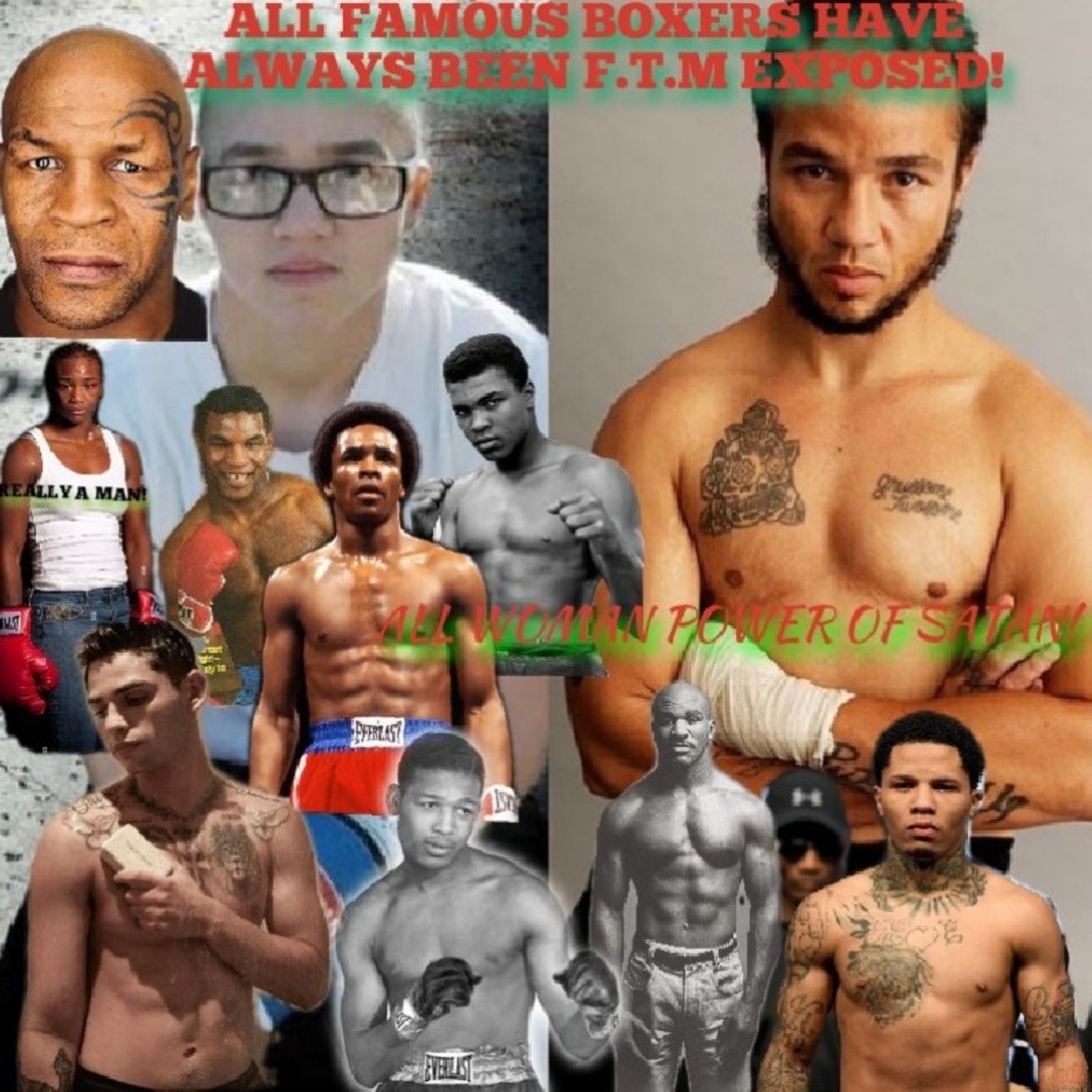 P.1/ALL FAMOUS BOXERS HAVE ALWAYS BEEN F.T.M WOMAN EXPOSED!(THE SICK LIES HAVE DESTROYED THE MINDS OF THE PEOPLE!RENEW YO MIND episode artwork