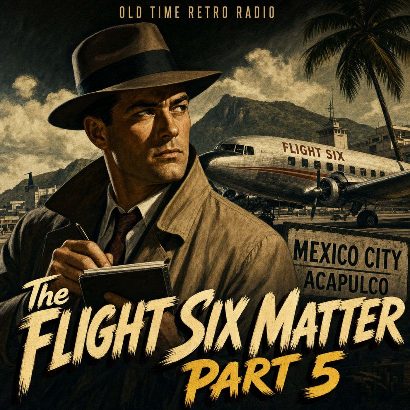 Yours Truly Johnny Dollar - "The Flight Six Matter Part 5" (Old Time Radio) episode artwork