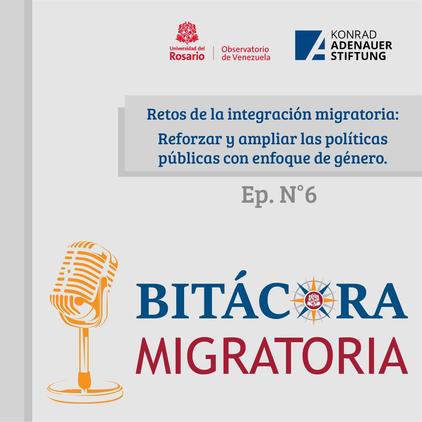 Retos de la integración migratoria: reforzar y ampliar las políticas públicas con enfoque de género. Ep.6 episode artwork