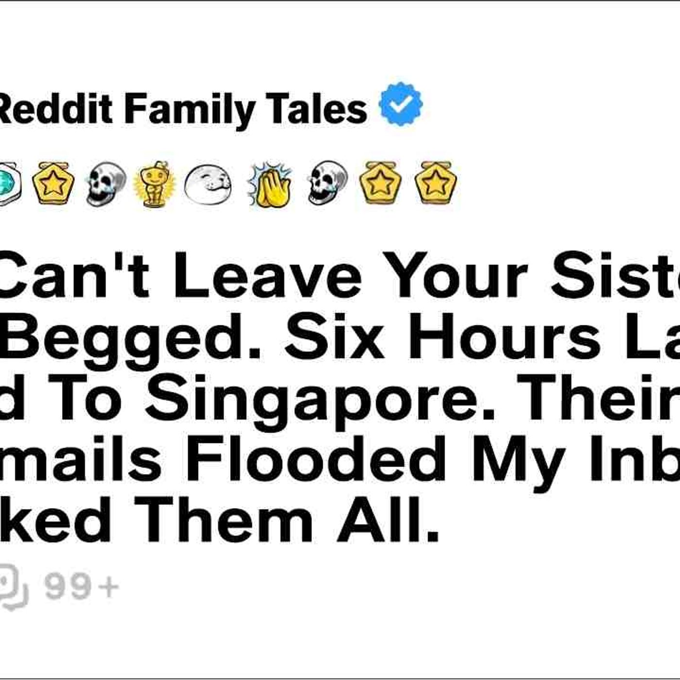 _You Can_t Leave Your Sister__ My Mom Begged. Six Hours Later_ I Move... - Reddit Family Tales episode artwork