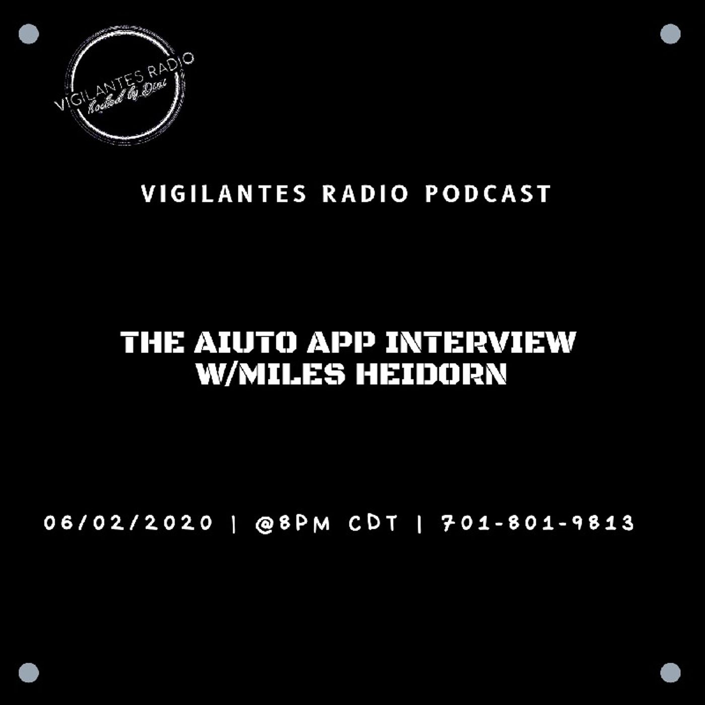 The Aiuto App Interview w/Miles Heidorn. Image