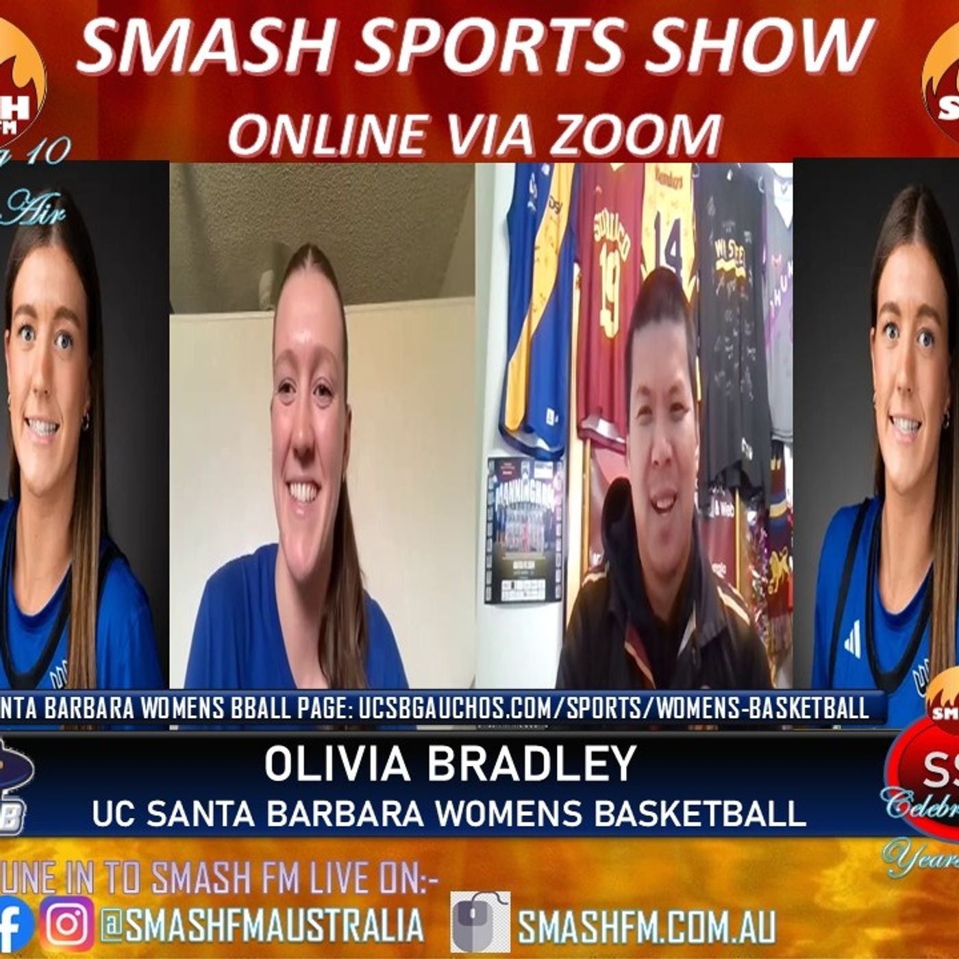 SSS10THYR: UC Santa Barbara WBB Olivia Bradley Interviews 200924